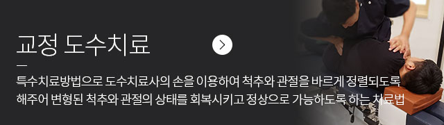 교정 도수치료